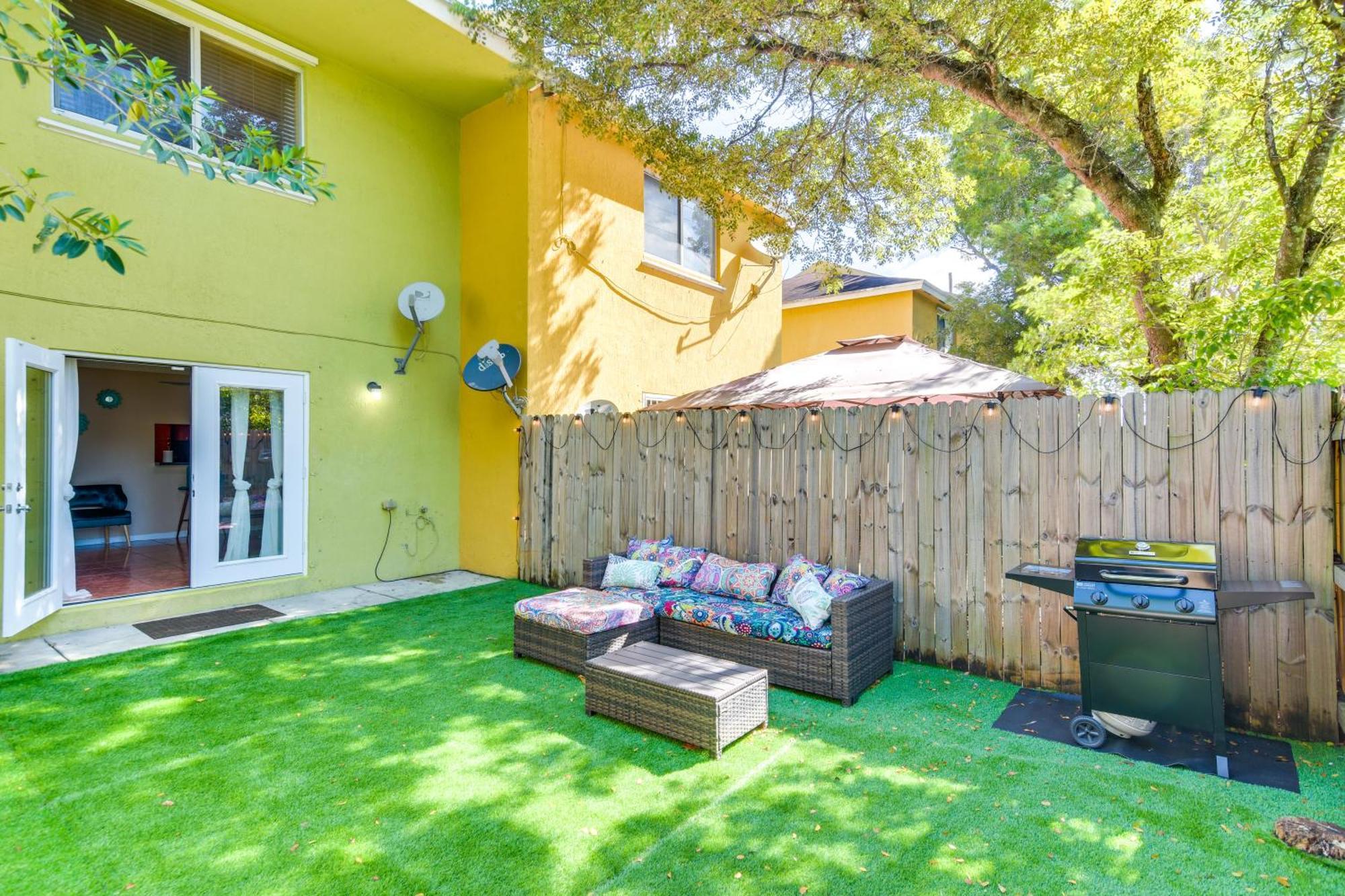 Opa-Locka Townhome, 15 Mi To Miami Beach! מראה חיצוני תמונה